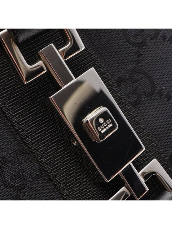 Gucci Backpack GG Canvas 003 Black Jackie main image 8
